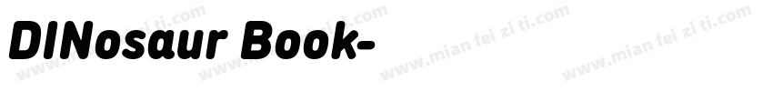 DINosaur Book字体转换